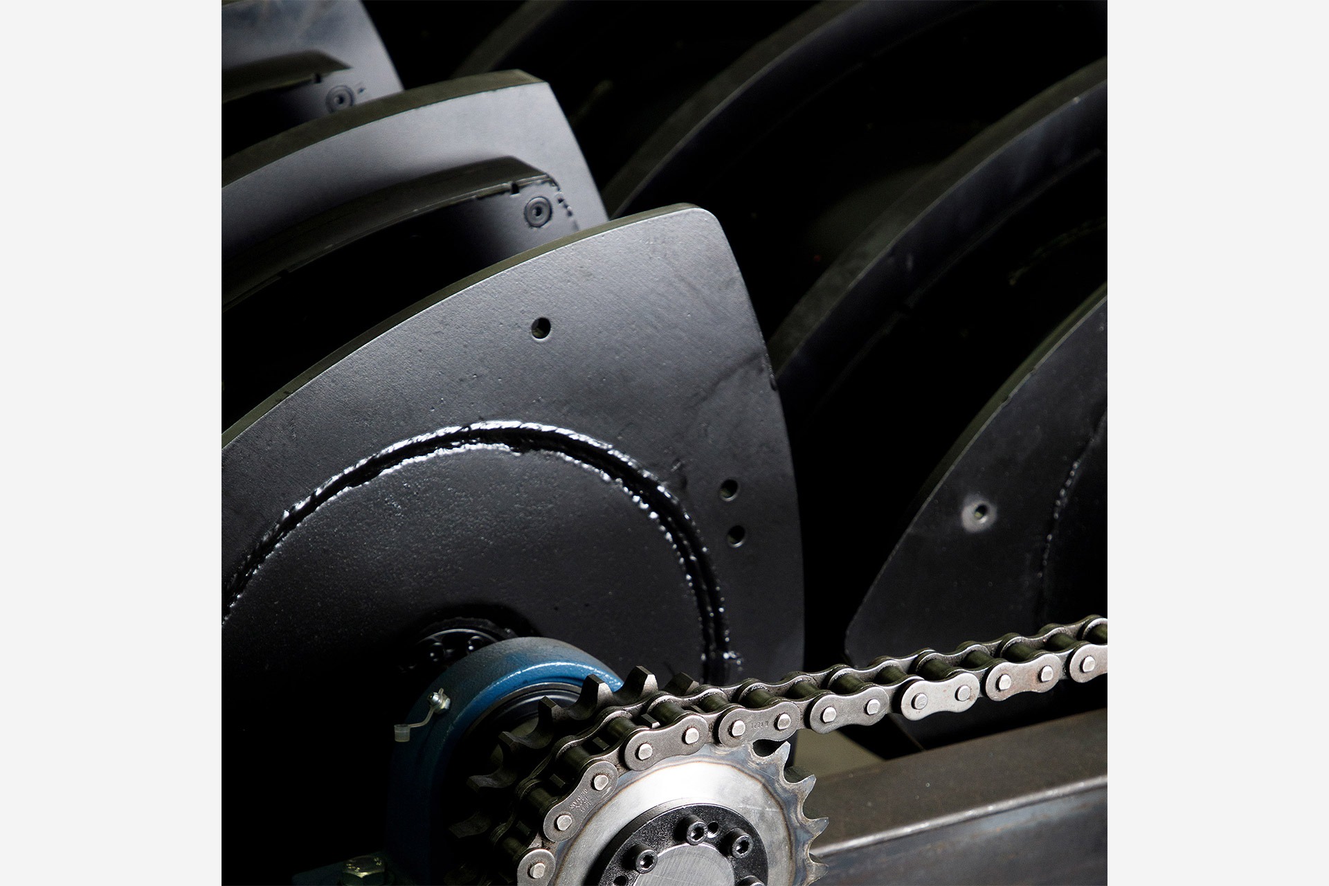 Welle für Scheibensiebe. Innovation made in Germany. GUP. Grumbach und Petermann GmbH.